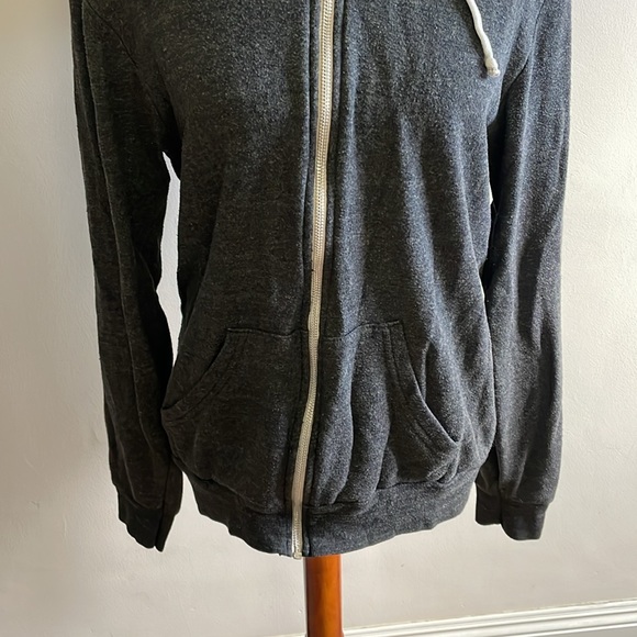 Alternative Earth by Alternative Apparel Charcoal Hoodie - Picture 3 of 5